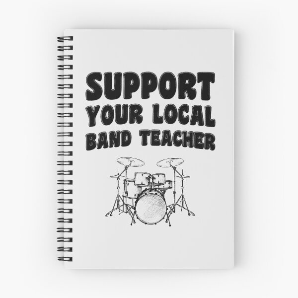 Item preview, Support Your Local Band Teacher designed and sold by stressedrodent.