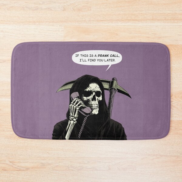 Item preview, Grim Reaper prank call find you later  designed and sold by Syahrasi.
