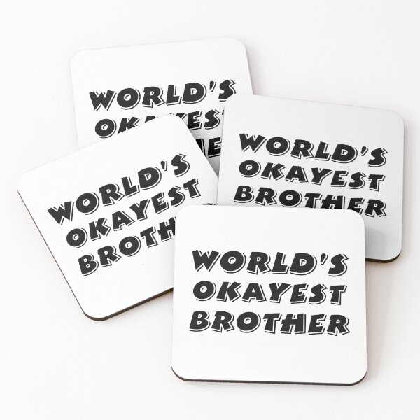 Item preview, Worlds Okayest Brother designed and sold by 101univers.