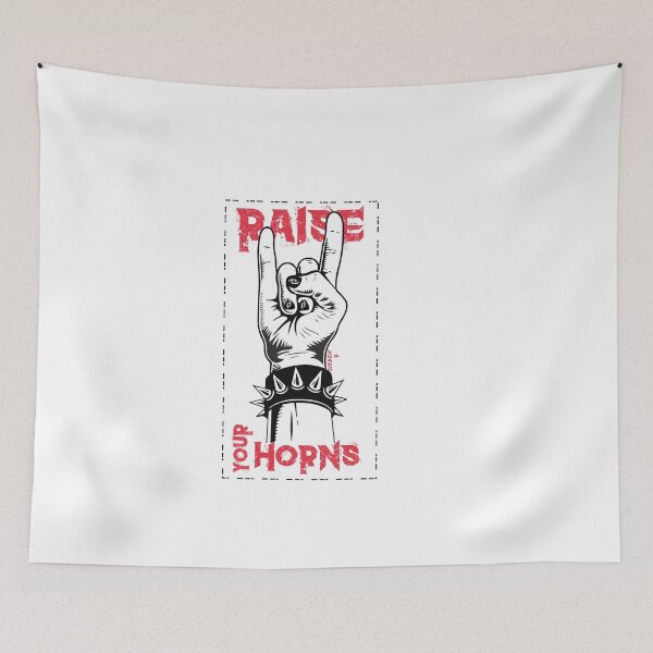 Item preview, Raise your horns designed and sold by insidemyhead3.