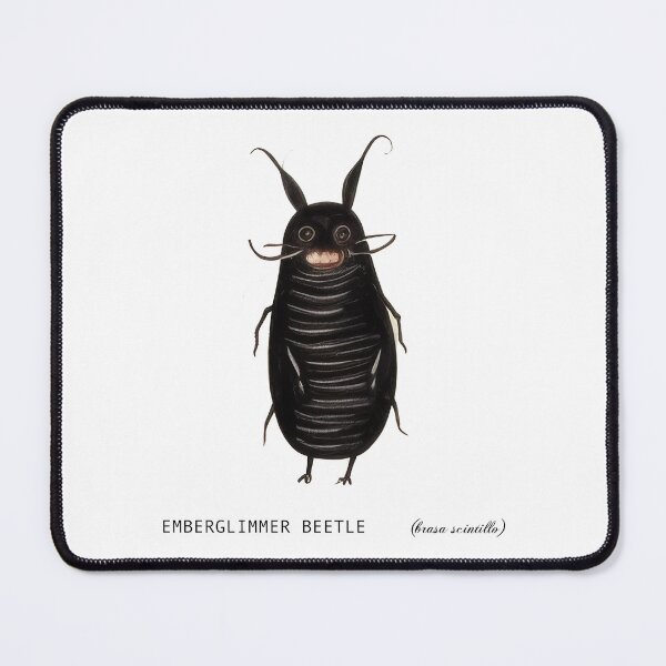 Item preview, Emberglimmer Beetle (brasa scintillo) designed and sold by WhiskerWish.