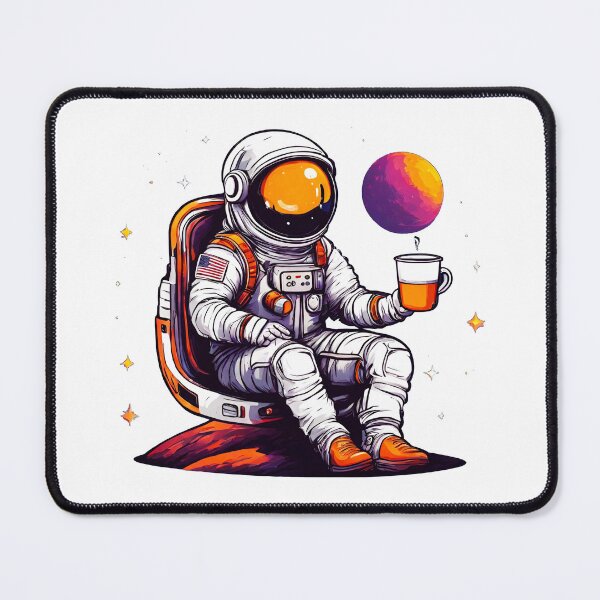 Item preview, Cosmic Coffee Break Astronaut in Space 2 designed and sold by Tom-Johnson.