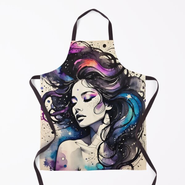 Item preview, Cosmic Beauty: Ink Illustration designed and sold by ByteyCreatives.