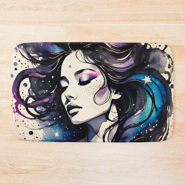 Item preview, Cosmic Beauty: Ink Illustration designed and sold by ByteyCreatives.