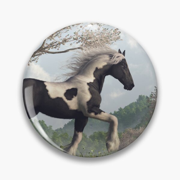 Item preview, Gypsy Vanner, Spring Trot designed and sold by Daniel Eskridge.