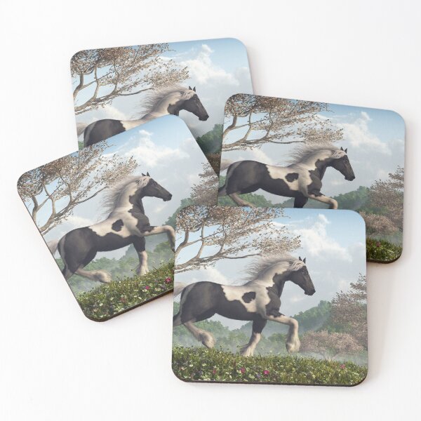 Item preview, Gypsy Vanner, Spring Trot designed and sold by Daniel Eskridge.