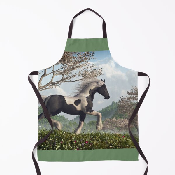 Item preview, Gypsy Vanner, Spring Trot designed and sold by Daniel Eskridge.