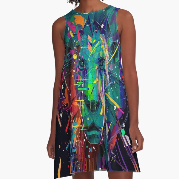 Item preview, Colourful King Lion Art designed and sold by Staytrendy.