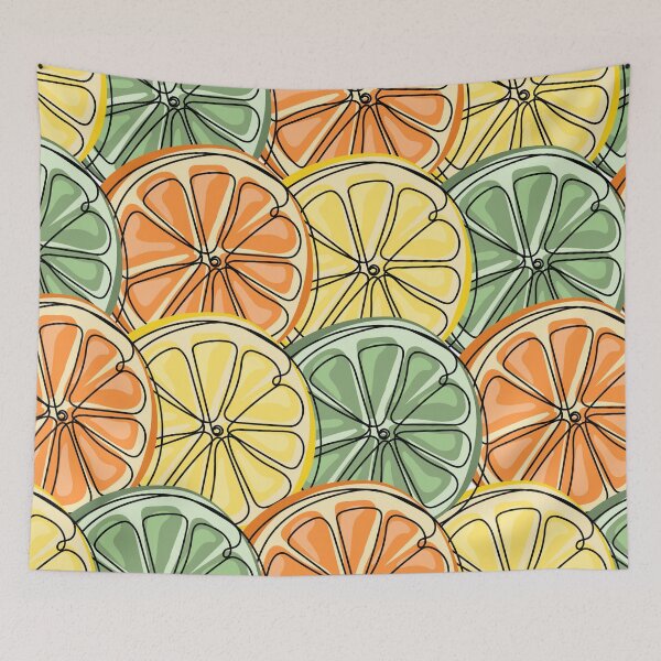 Item preview, Seamless pattern Lemon Summer vibe designed and sold by LaartStudio.
