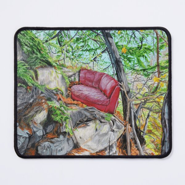 Item preview, Therapy Couch, Nature painting designed and sold by Joyful Chaos Art.