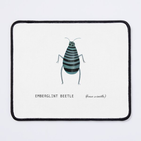 Item preview, Emberglint Beetle (brasa scintilla) designed and sold by WhiskerWish.