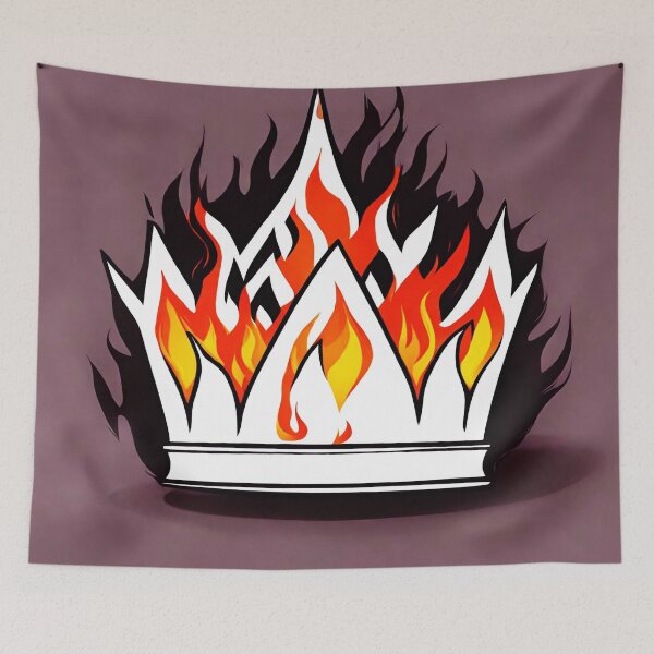 Item preview, Flaming Crown Majesty 2 designed and sold by Tom-Johnson.