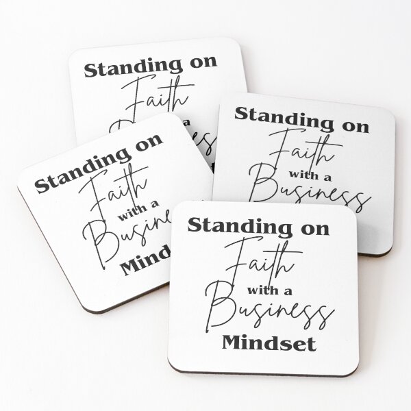 Item preview, Standing on FAITH with a Business mindset designed and sold by Shamiracle.