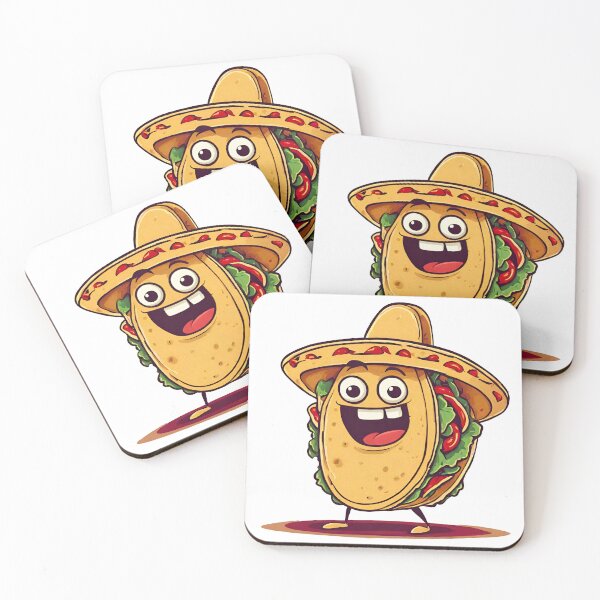 Item preview, Cartoon Taco Journey 2 designed and sold by Tom-Johnson.