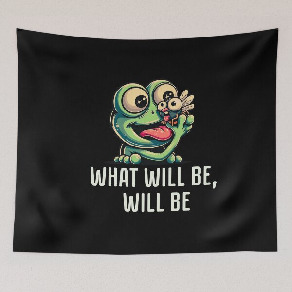 Item preview, Funny frog and fruit fly character  designed and sold by VibeStyleShop.