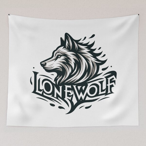 Item preview, Lonewolf loner designed and sold by MezkalArts.