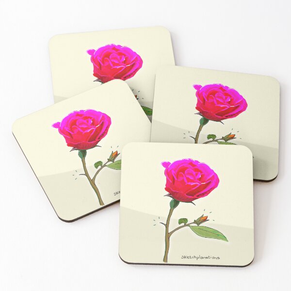Item preview, Rose, Thorn, Bud designed and sold by Sketchplanations.