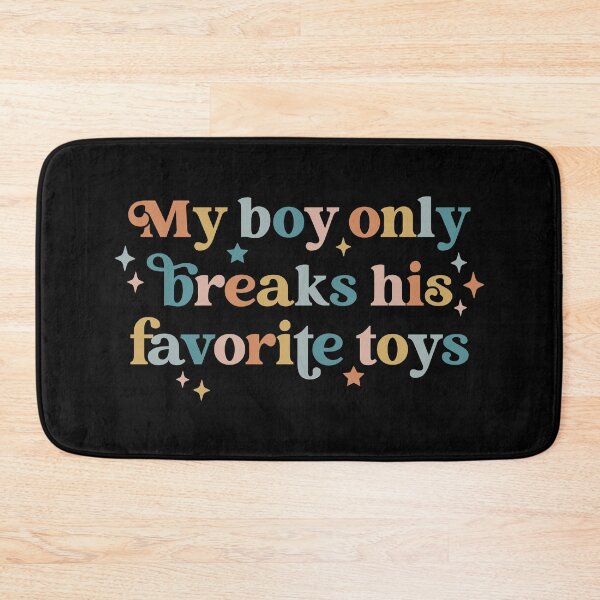 Item preview, Vintage My Boy Only Breaks His Favorite Toys designed and sold by DeniseGardoler.