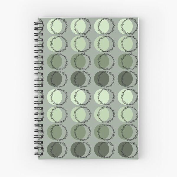 Item preview, Green Color Palette With Leaves designed and sold by Vanessa Priest.