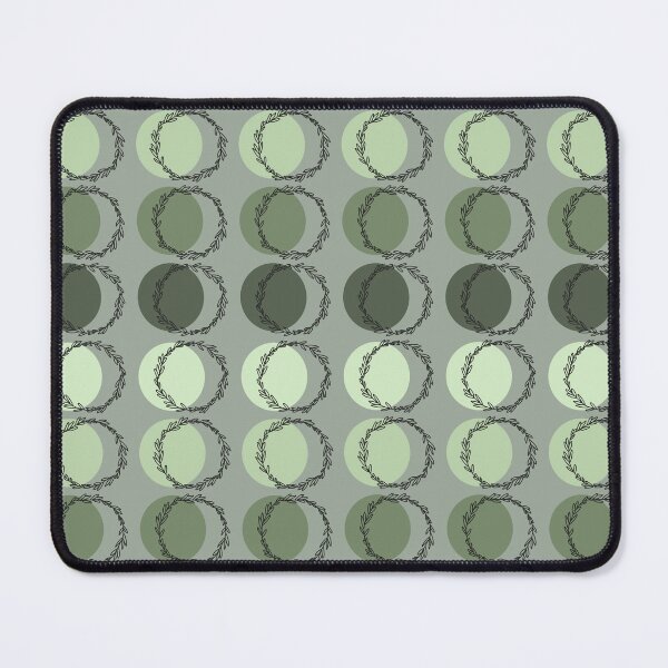 Item preview, Green Color Palette With Leaves designed and sold by Vanessa Priest.