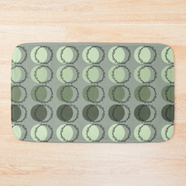Item preview, Green Color Palette With Leaves designed and sold by Vanessa Priest.