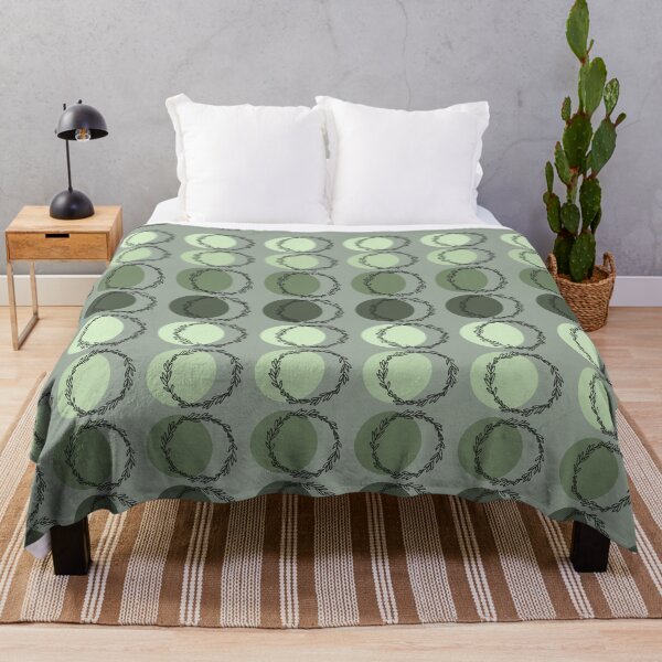 Item preview, Green Color Palette With Leaves designed and sold by Vanessa Priest.