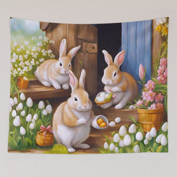 Item preview, Bunny Family Easter Frolic 2 designed and sold by Tom-Johnson.