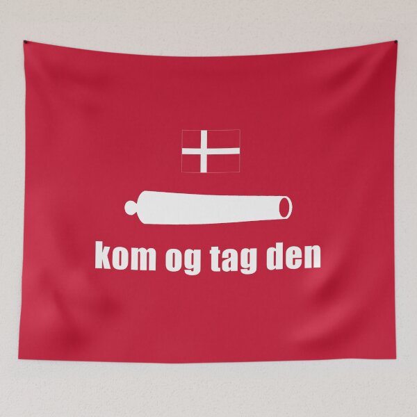 Item preview, Danish National CATI Flag 2 (dansk national "kom og tag det" flag) designed and sold by JonathanR1994.