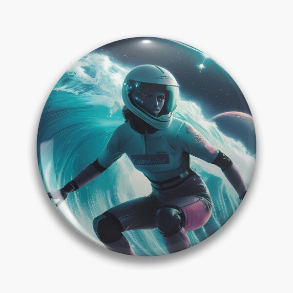 Item preview, Running Space Surfer with galaxy waves designed and sold by DunuStore.