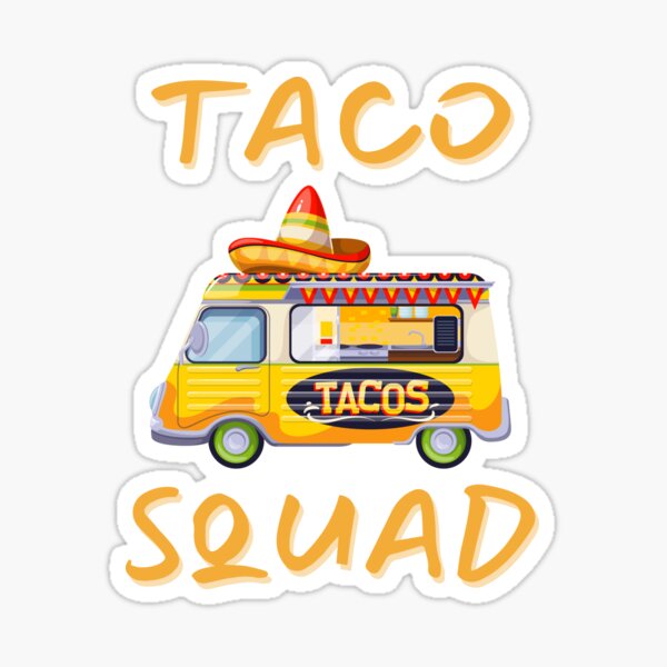 Item preview, Funny Taco Squad T-Shirt Cute Mexican Food Lover Tee designed and sold by ThechampArt.