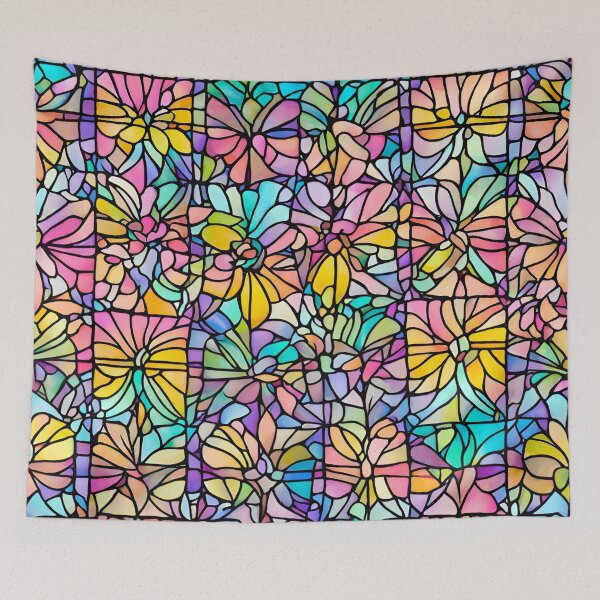 Item preview, Peaceful Pastel Blossom Glasswork designed and sold by Tom-Johnson.
