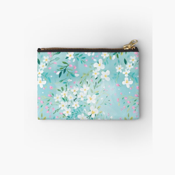 Item preview, Azure Blush Meadow Floral Pattern designed and sold by Mehwish.