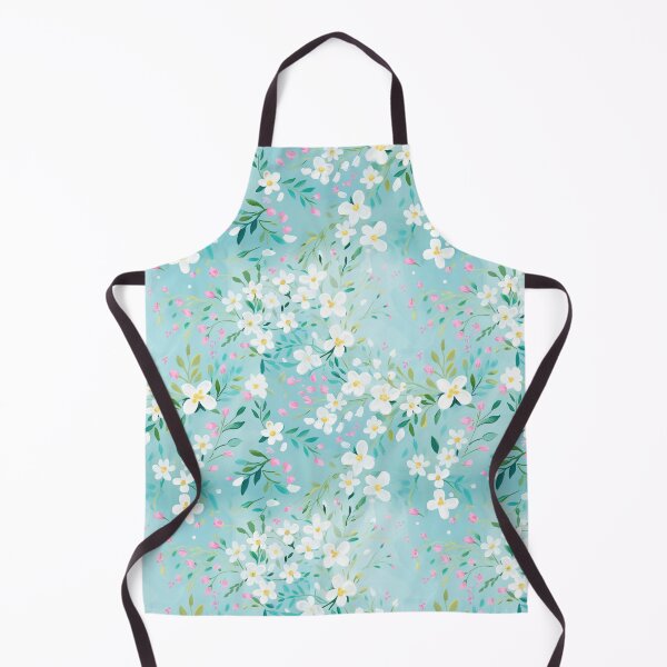Item preview, Azure Blush Meadow Floral Pattern designed and sold by Mehwish.