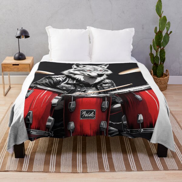 Item preview, Hardrock Wolf: drummer designed and sold by IAmagineFR.