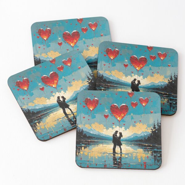 Item preview, Hearts in the Sky designed and sold by LiteraryLoves.