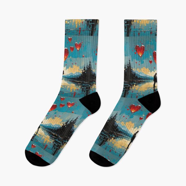 Item preview, Hearts in the Sky designed and sold by LiteraryLoves.