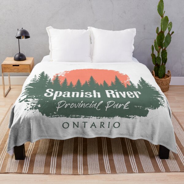Item preview, Spanish River Provincial Park Ontario Forest And Sunset designed and sold by bivenart.