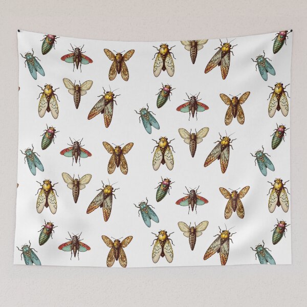 Item preview, Cicada Emergence, Insect Lover Gifts, Bug Sticker, Nature designed and sold by LittleLoveFinds.