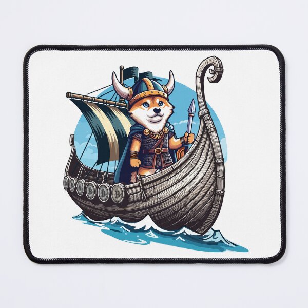 Item preview, Floki on Crypto Raid designed and sold by CryptoFunMerch.