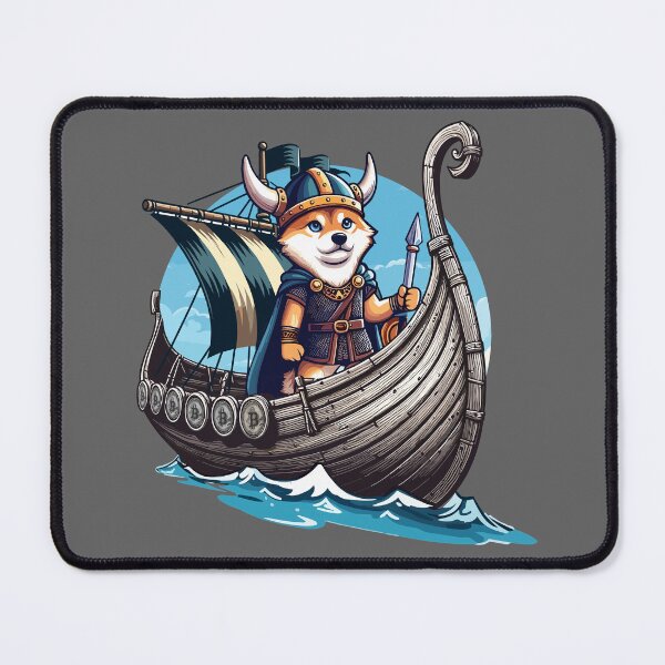 Item preview, Floki on Crypto Raid designed and sold by CryptoFunMerch.