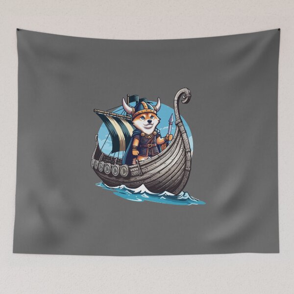 Item preview, Floki on Crypto Raid designed and sold by CryptoFunMerch.