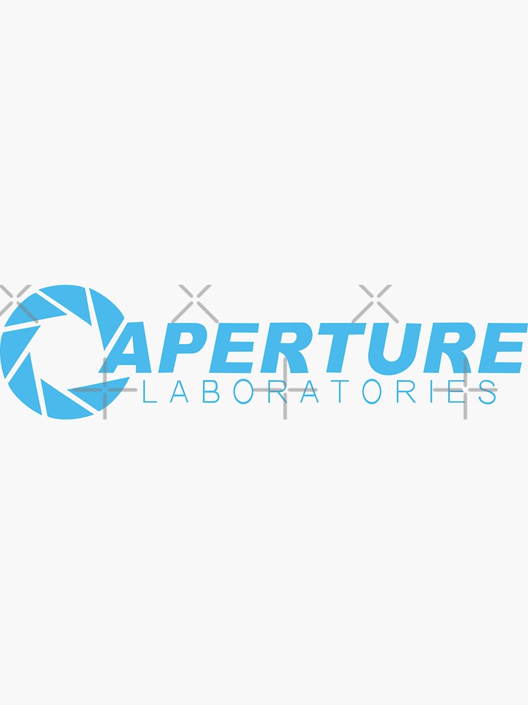 aperture science ロゴステッカー トップ