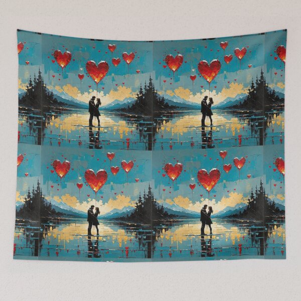 Item preview, Hearts in the Sky designed and sold by LiteraryLoves.