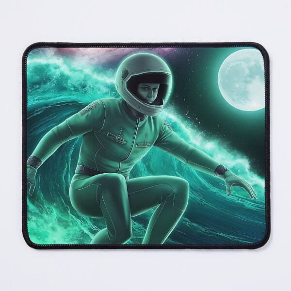 Item preview, Green cooling Space Surfer designed and sold by DunuStore.