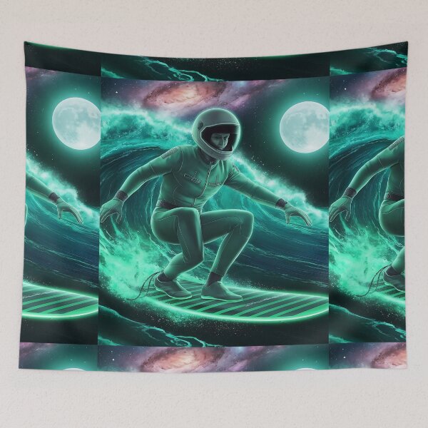 Item preview, Green cooling Space Surfer designed and sold by DunuStore.