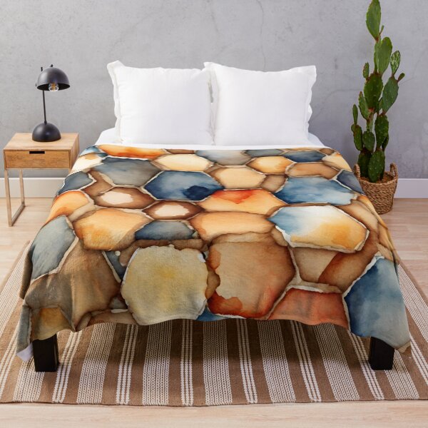 Item preview, Honeycomb Haven in Soft Watercolors designed and sold by Tom-Johnson.