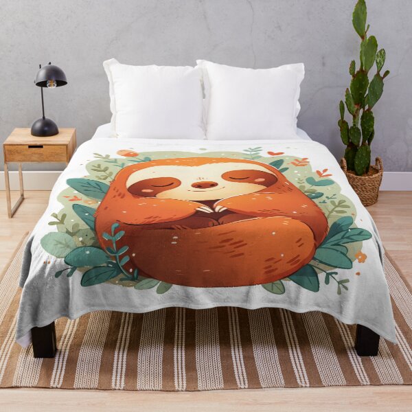 Item preview, Cute sloth on the tree designed and sold by JoyfulNat.