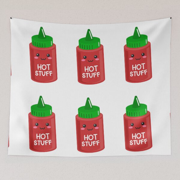 Item preview, Hot Stuff, Cute Spice Sauce, for spicy lovers designed and sold by Kondi-Art.
