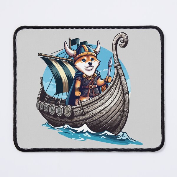 Item preview, Floki on Crypto Raid designed and sold by CryptoFunMerch.