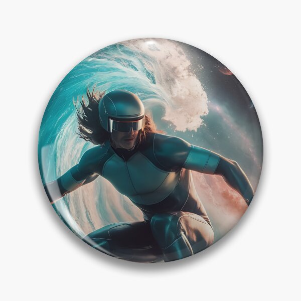 Item preview, Space Surfer with sunglasses designed and sold by DunuStore.